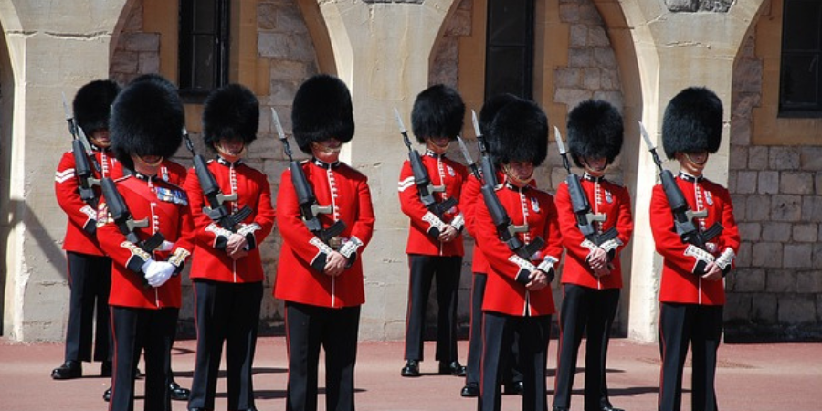 The Guard  at Windsor Castle