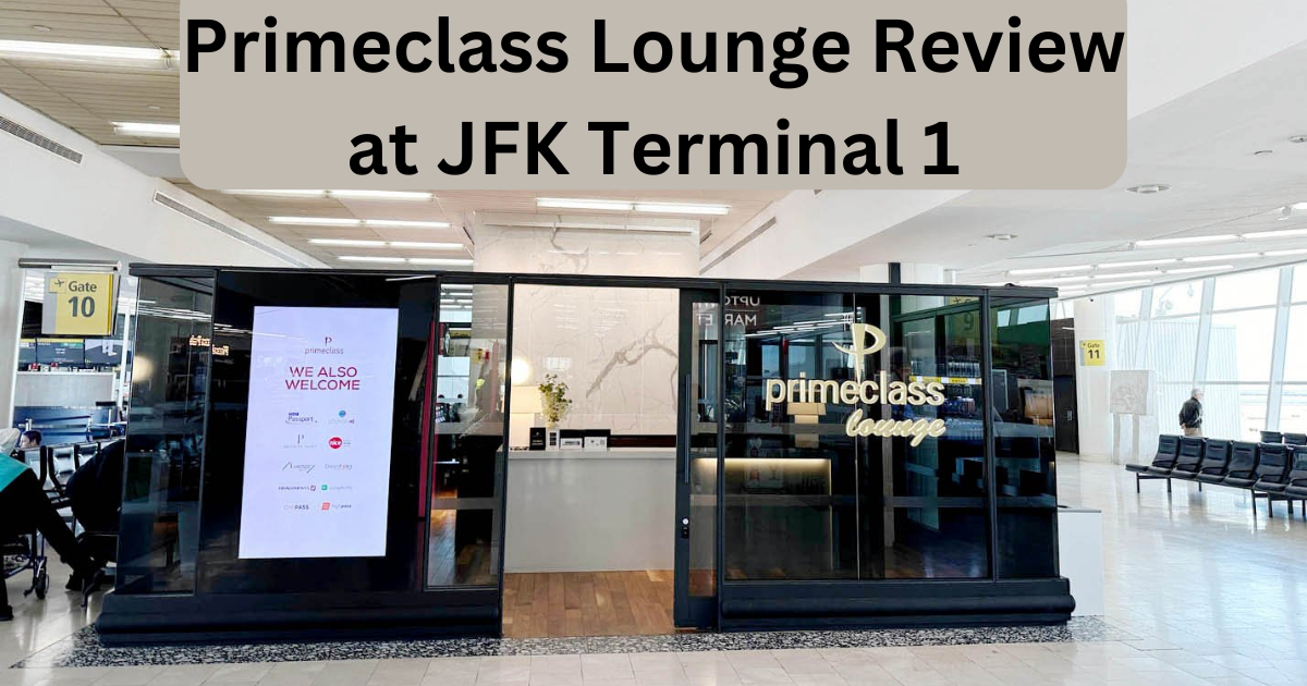 Primeclass Lounge Review at JFK Terminal 1