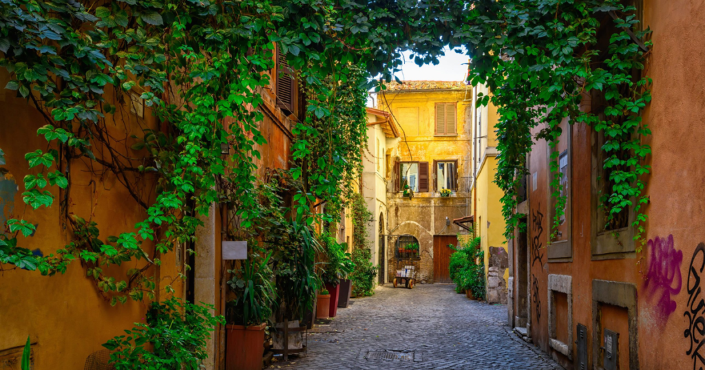 See in Rome's Charming Trastevere Neighborhood