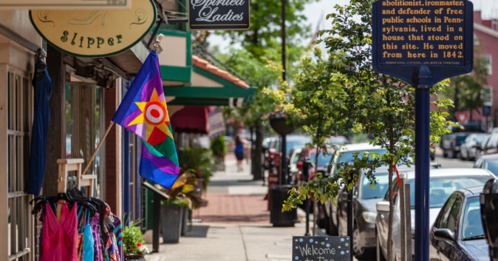 Visiting Downtown Gettysburg