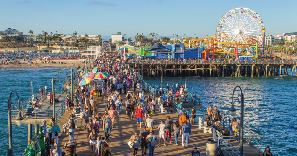 Walk in Santa Monica