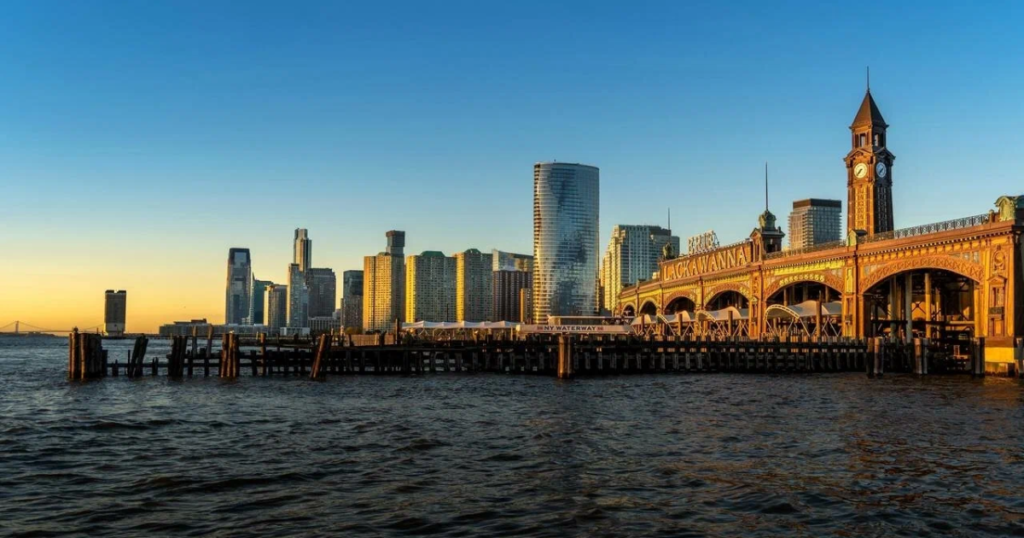 Hoboken's Waterfront and Sunset Views